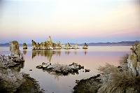 Tufa at sunset