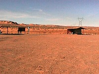 Deserted hut