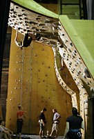 Climbing wall at Brumlovka