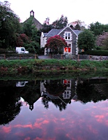 Soumrak na Crinan Canal