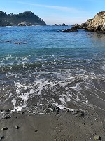 A beach at Point Lobos A beach at Point Lobos