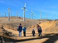 Expedition at the wind farm