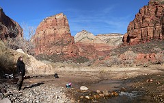 Family at Zion