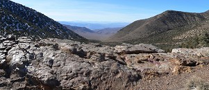 Panorama Wildrose Canyon