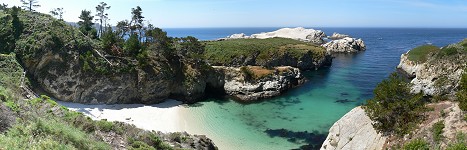 Čínská zátoka, Point Lobos Čínská zátoka, Point Lobos