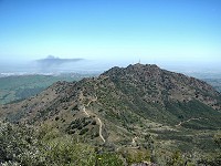 Vyhlídka z Mt. Diablo na sever Vyhlídka z Mt. Diablo na sever