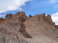 On the stairs to Rivendale