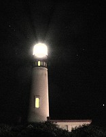 Historic lighthouse at Pigeon Point