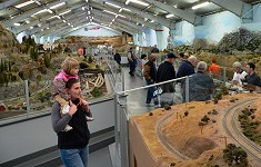 Model railroad in Richmond