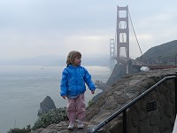 Lisa u Golden Gate