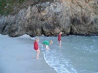 Kids and the ocean