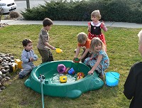 Bazének na předzahrádce Bazének na předzahrádce