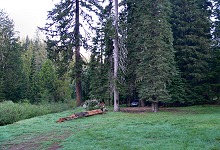 Our fairy-tale campsite