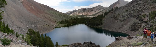 Naše výprava nad Modrým jezerem (Blue Lake)