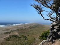 Jižní kosa (South Jetty) u Eureky