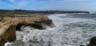 Ocean and cliffs at Wilder Ranch Ocean and cliffs at Wilder Ranch