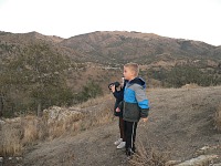 Kids at Tehachapi Loop Kids at Tehachapi Loop