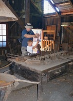 Men in the smithy.