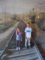 In Jamestown railroad muzeum.