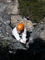 Higher Cathedral Spire, second pitch