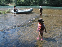 Rafting on Rogue River