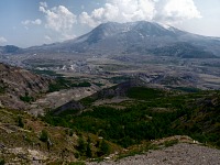 Landscape under volcano St. Helens