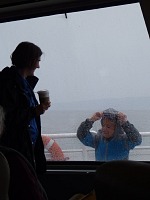 On the ferry, to each according to his/her needs. On the ferry, to each according to his/her needs.