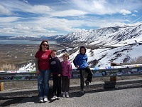 Děti, Rumiko a Mono Lake. Děti, Rumiko a Mono Lake.