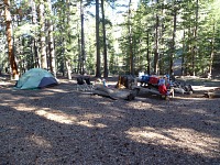 Our campsite. Our campsite.