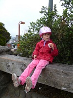 A snack at Golden Gate Bridge. A snack at Golden Gate Bridge.