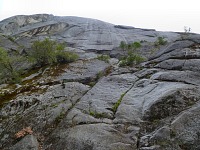 Only on our way home we discovered the correct side of Calaveras Dome.