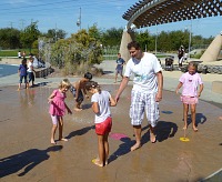 Water-themed playground was the best.