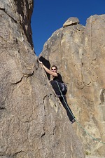 Stretching on the edge. Stretching on the edge.