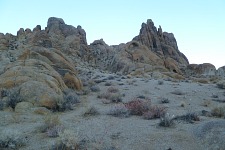 A small arch at Alabama Hills.