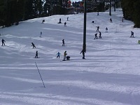The slopes were rather chaotic.