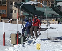 Vendulka was the most preferred ski partner.