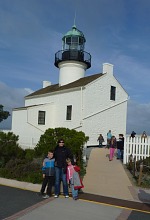 Cabrillo Point Lighthouse.