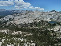 A view from Cathedral Peak.