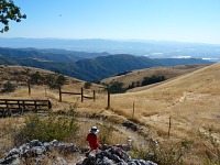 Vyhlídka z Fremont Peak.