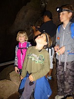 Walking in the caves is no hiking - your legs won't ache. Walking in the caves is no hiking - your legs won't ache.