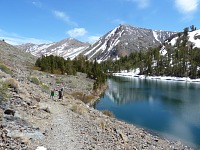 Virginia Lakes (Blue Lake). Virginia Lakes (Blue Lake).