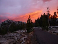 Sunset amongst storm clouds. Sunset amongst storm clouds.
