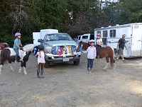 The organizers had taken the ribbons to extremes.