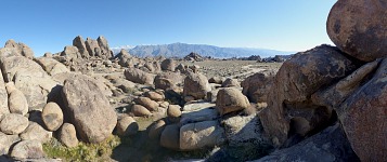 Candy Store panorama at Alabama Hills.