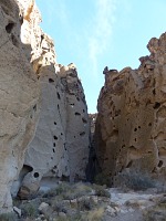 The crevice is getting narrower.