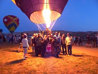 Dragon Moon has successfully landed after a night flight, making pilots and crew happy. Dragon Moon has successfully landed after a night flight, making pilots and crew happy.