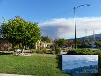 Loma Prieta burning. Loma Prieta burning.