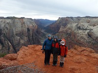 Family at the Observation Point. Family at the Observation Point.