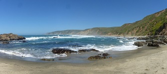 Výlet na McClures Beach.