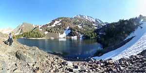 Blue Lake. Blue Lake.